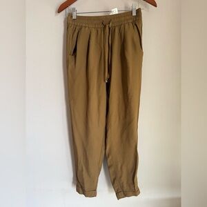 Zara Woman Tan Corduroy Trousers XS